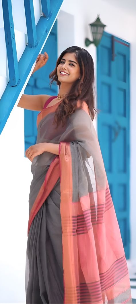 Amritha Aiyer, Blouse Designs Silk, Blouse Designs, Saree, Silk, Design