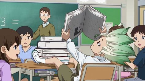 Senku Ishigami | Dr. Stone Dr. Stone Fanart, Senku Ishigami, Susanoo Naruto, Stone World, Dr Stone, Nerd Girl, Anime Baby, Anime Screenshots, Chica Anime Manga