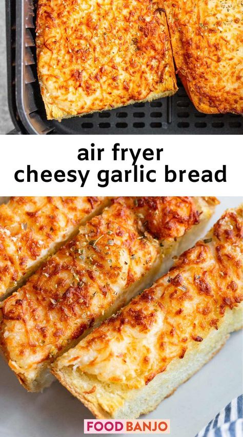 air fryer cheesy garlic bread Cheesy Garlic Bread In Air Fryer, Air Fryer Cheese Bread Sticks, Garlic Cheese Bread Air Fryer, Air Fryer Recipes Bread, Garlic Bread Airfryer, Garlic Breadsticks Easy, Breadsticks Easy, Cheesy Garlic Bread Recipe, Salad Making