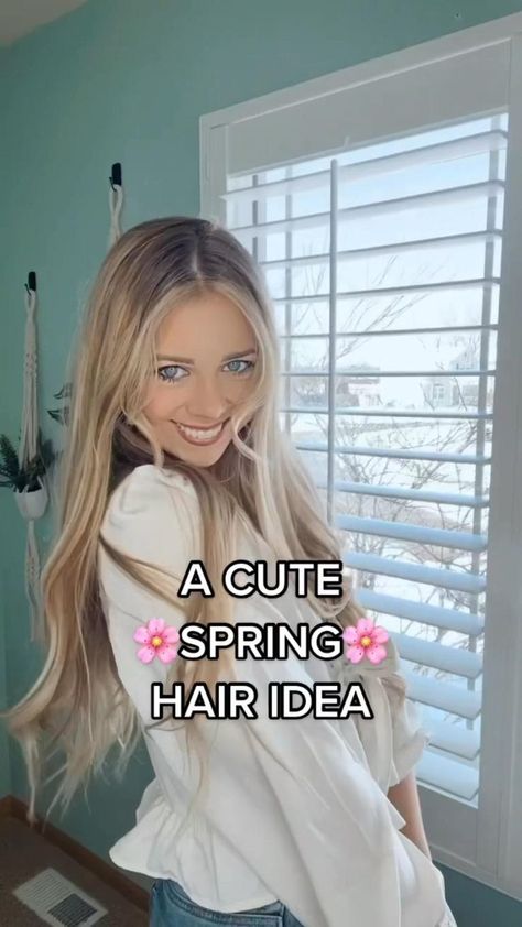 Pin on Hairstyles Medium Length Hair Styles Down, Cute Hairstyles For Easter Easy, Simple Spring Hairstyles, Amusement Park Hairstyles Medium Hair, Simple Easter Hairstyles For Women, Cute Hairstyles To Impress Your Crush, Cute Easy Buns For Medium Hair, Spring Hairstyles Medium, Medium Length Hairstyles For Work