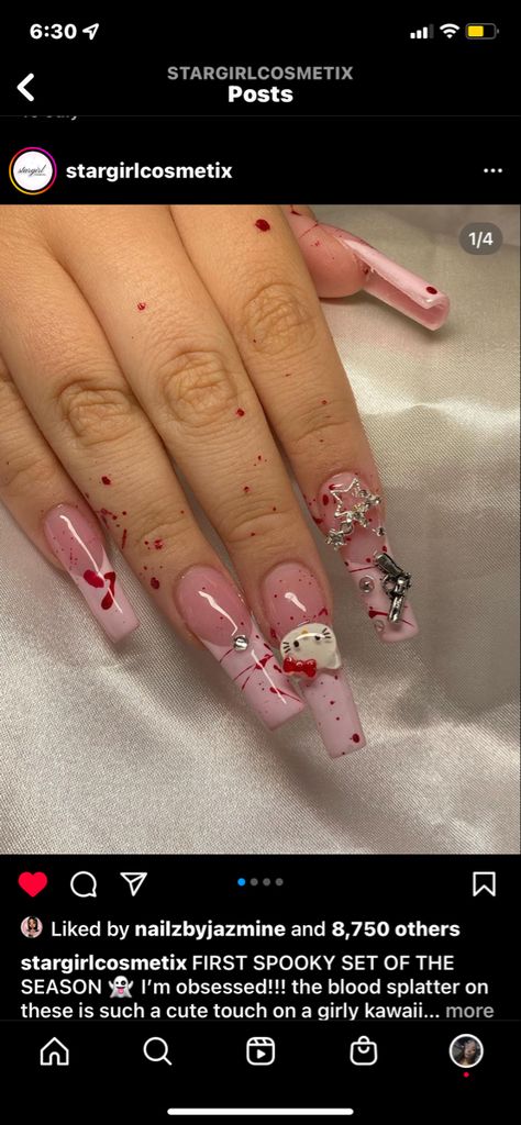 Kawaii Halloween Nails, Kawaii Halloween, Halloween Nails, Nails, Halloween, Kawaii