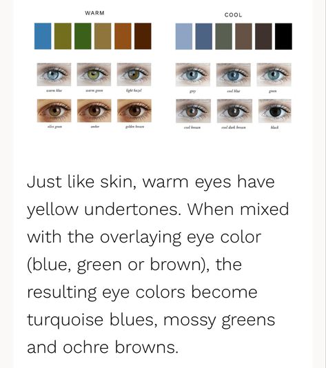 Eye Colours, Eye Color Chart, Colour Analysis, Types Of Eyes, Seasonal Color Analysis, Fashion Designing, Colour Combo, Bright Spring, Color Analysis