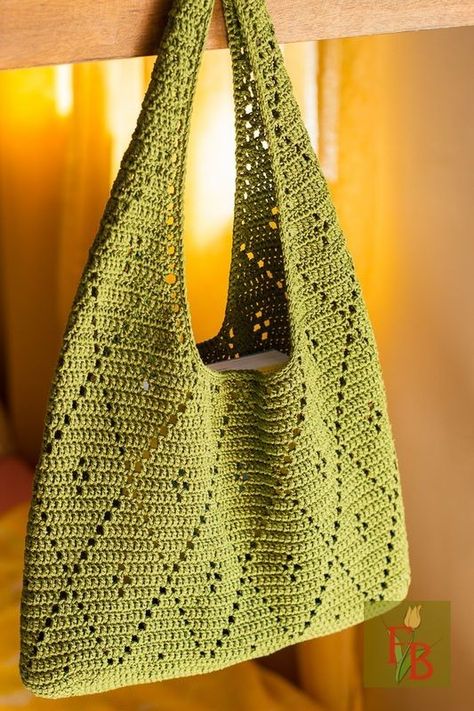 Diamond Purse, Diy Sy, Mode Crochet, Crochet Market Bag, Crochet Handbags Patterns, Crochet Fall, Crochet Blog, Handbag Pattern, Crochet Bags Purses