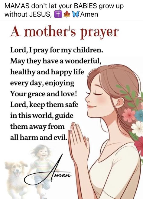 Prayer For Parents, Prayer For Mothers, Prayer For Baby, Bible Guide, Mothers Love Quotes, Psychology Says, Personal Prayer, Bedtime Prayer, Online Bible Study