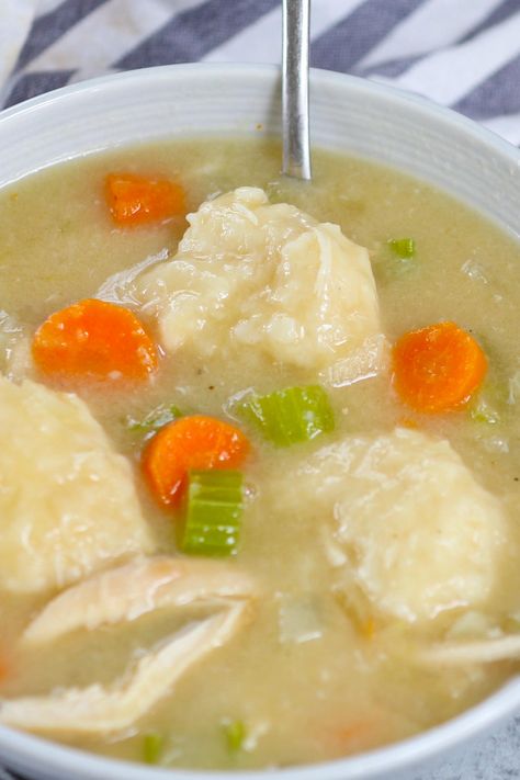 Dumplings With Bisquick, Chicken And Dumplings With Bisquick, Bisquick Dumplings Recipe, Bisquick Dumplings, Easy Romantic Dinner, Bisquick Chicken, Homemade Bisquick, Chicken And Dumplings Recipe, Homemade Chicken And Dumplings