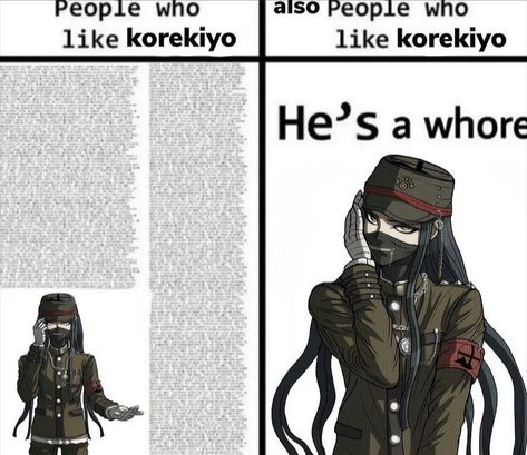 Korekiyo Shinguji, Gundham Tanaka, Danganronpa Funny, Danganronpa Memes, Image Memes, Danganronpa Characters, Fictional Crushes, Danganronpa, Anime Character