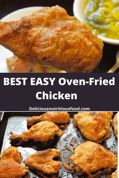 Easy sourdough starter fried chicken Easy Oven Fried Chicken, Using Sourdough Starter, Journal Recipes, Oven Fried Chicken Recipes, Bread Crust, Main Dish Casseroles, Fried Chicken Recipe, Oven Fried, Oven Fried Chicken