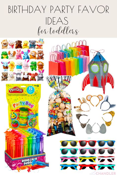 Party Pack Ideas For Kids, Toddler Birthday Party Activities, 1st Birthday Party Bags, Birthday Party Favor Ideas, Eco Friendly Birthday Party, Birthday Party Return Gifts, Toddler Party Favors, Return Gifts For Kids, Classic Birthday