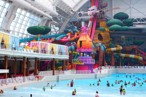 New: DreamWorks Water Park near New York is the biggest indoor waterpark in the US! Indoor Water Parks, Bday Plans, Indoor Amusement Parks, Indoor Water Park, Travel Aesthetics, Best Christmas Toys, Planet Coaster, Five In A Row, Wave Pool