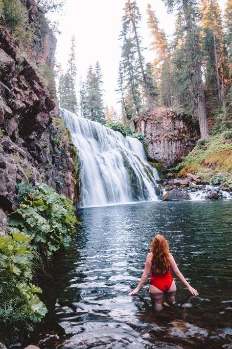 Faery Falls: Must-Know Tips For Finding This Mount Shasta Waterfall Mount Shasta California, California Waterfalls, Things To Do In California, Burney Falls, Sacramento River, Lassen Volcanic National Park, Mount Shasta, Fall Camping, West Coast Road Trip