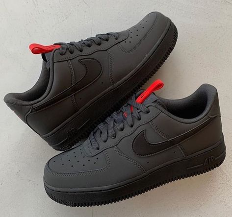 Nike Air Force 1 Dark Grey Air Force 1 Grey And Black, Custom Air Force 1 Grey And Black, Mens Nike Air Force 1, Nike Air Force 1 Hombre, Grey Air Force 1, Nike Air Force 1 Men, Nike Air Force Black, Zapatillas Nike Air Force, Nike Air Force 1 Black