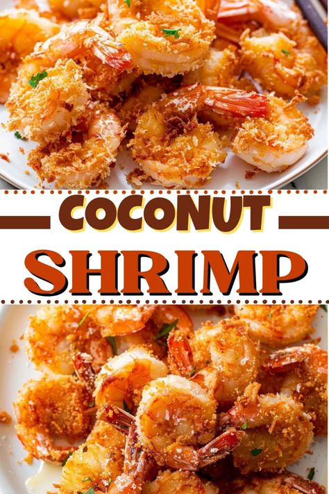 This crispy coconut shrimp is the perfect party food! Between the savory seasonings and the sweet dipping sauce, it can't be topped! Shrimp Seasoning Recipes, Shrimp Casseroles, Coconut Shrimp Dipping Sauce, Easy Coconut Shrimp, Sweet Dipping Sauce, Meat Tacos, Shrimp Dipping Sauce, Fish Meals, Tacos Recipes