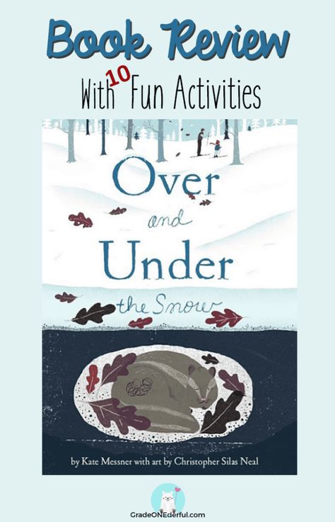 Over And Under Activities Preschool, Over And Under The Snow Activities, Over And Under The Snow Book Activities, Over And Under The Snow, Hibernation Preschool Theme, Science Corner, Curriculum Themes, Hibernating Animals, Hibernation Activities