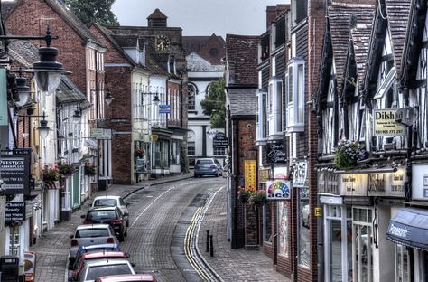 The High Street in Droitwich Spa, Worcestershire Droitwich Spa, County House, Travel Bugs, Uk Travel, Worcester, The High, Pacific Northwest, Family History, Places Ive Been