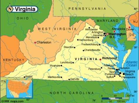 Virginia USA map Monticello Virginia, Tutoring Reading, Richmond Kentucky, Virginia Studies, Petersburg Virginia, Chesapeake Beach, Virginia Map, Reading Tutoring, New Hampton