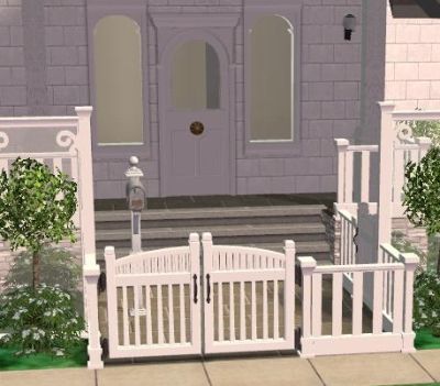 Sims 4 Cc Picket Fence, Low Fence, Industrial Style Home, Glass Fence, Sims 4 Build, Picket Fence, Sims House, Sims 4 Cc, Sims 2