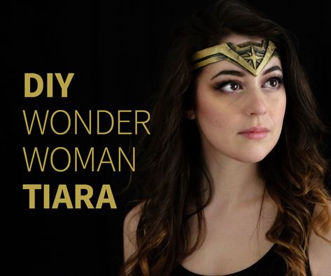 We’re venturing into cosplay and costumes with a DIY Wonder Woman tiara. This was a super fun project to make! We used thermoplastics (Worbla and Wonderflex)... Wonder Woman Tiara, Wonder Woman Diy, Hair Pins Diy, Woman Costume, Battle Scars, Wonder Woman Costume, Disney Home Decor, Steampunk Cosplay, Cool Undertones