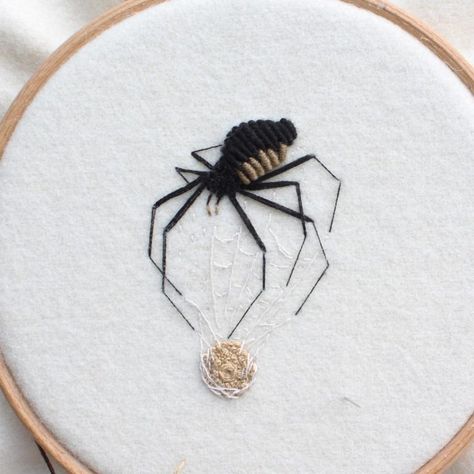 Creepy Crawlers Insect Embroidery by Adam Pritchett Adam Pritchett, Embroidered Bugs, Insect Embroidery, Bugs Embroidery, Creepy Spider, Simple Hand Embroidery Patterns, Embroidery Hoop Wall Art, Bee Embroidery, Diy Embroidery Patterns