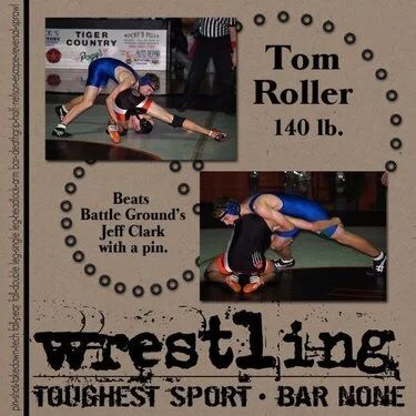 Wrestling Pictures, Scrapbooking Sports, Battle Ground, Senior Night, Photo Scrapbook, Scrapbooking Supplies, Sports Bar, Scrapbook Page Layouts, Senior Year