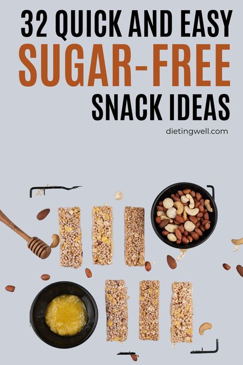 Healthy Non Processed Snacks, Sugar Free Foods Clean Eating, Sweet Snacks For Diabetics, Sugar Free Snack Ideas, Low Sugar Snacks Healthy, Sugar Free Snacks For Diabetics, High Protein Low Sugar Snacks, Sugar Free Snacks Healthy, Sugar Free Snacks For Kids