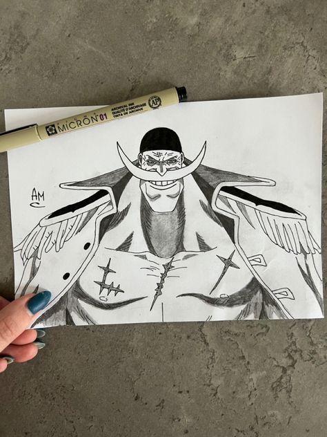 Whitebeard One Piece Sketch, White Beard One Piece Drawing, Whitebeard One Piece Drawing, White Beard Drawing, Whitebeard One Piece Fanart, White Beard One Piece, One Piece Edward Newgate, Barba Blanca One Piece, One Piece Sketch