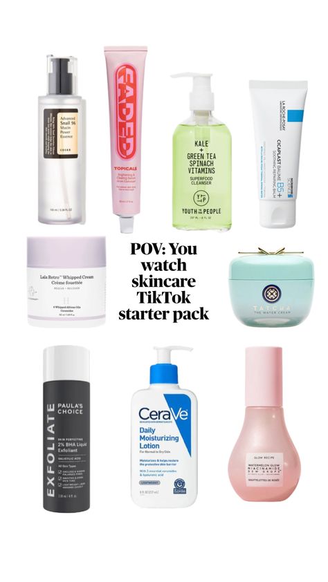 #makeup #beauty #preppy #tiktok #skincare #aesthetic Paula’s Choice Skincare Aesthetic, Tiktok Skincare, Aesthetic Shuffles, Vanilla Girl, Skincare Aesthetic, Skin Routine, Body Skin Care Routine, La Roche Posay, Aesthetic Makeup