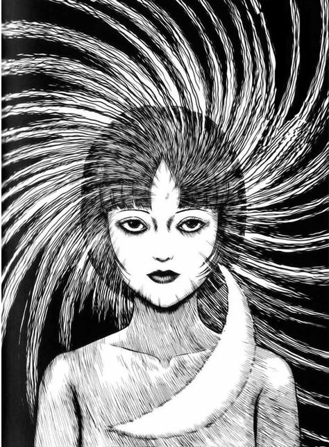 Junji Ito Japanese Horror, Junji Ito, Manga Artist, Japanese Artists, Horror Art, 그림 그리기, Dark Art, Japanese Art, Manga Art