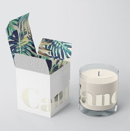 Candle Box Packaging, Candle Packaging Design, Box Folding, Candle Mockup, Square Jars, Gold Foil Logo, Buy Candles, Candle Branding, Candle Packaging