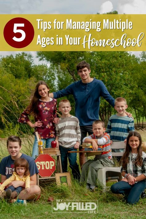 Managing your homeschool with multiple ages of children is possible. And it doesn't have to leave you constantly feeling frustrated and overwhelmed. Try these tips to bring some balance and peace into your homeschool days. #homeschooling #homeschoollife #largefamily #helpforthehomeschoolmom Mind Hacks, Homeschooling Tips, Alternative Education, School Mom, Mom Encouragement, Homeschool Tips, Homeschool Inspiration, Homeschool Encouragement, Homeschool Schedule