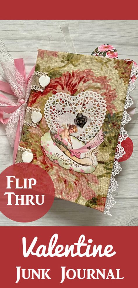 Valentines Journal Prompts, Valentine Journal, Free Ephemera, Graphic Fairy, Vintage Valentine Crafts, Valentines Scrapbook, Handmade Journals Diy, Victorian Valentines, The Graphics Fairy