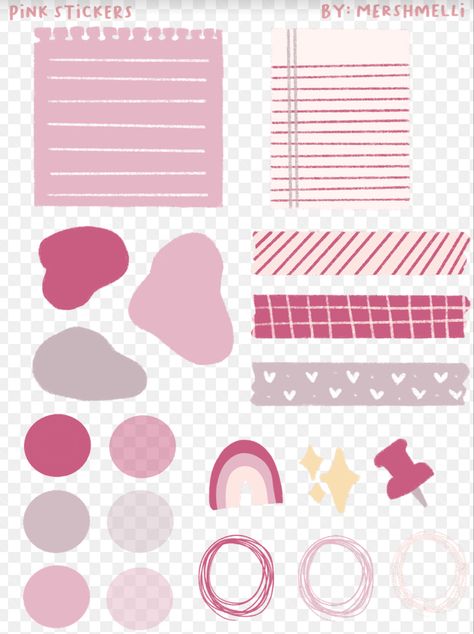 Goodnotes Stickers Pink, Medical Background, Goodnotes Stickers, Saved Pins, Digital Planning, Mood Tracker, Good Notes, Digital Planner, Medical