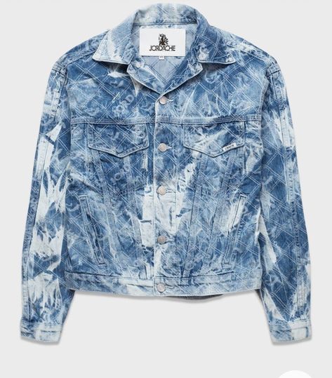 Tie Dye Jean Jacket, Shibori Textiles, Light Marble, Graphic Jackets, Tie Dye Jackets, Cargo Shorts Women, Wes Gordon, Designer Clothing Brands, Tie Dye Jeans