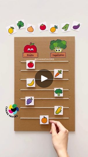 1.9M views · 22K reactions | 🎨 Introducing our newest printable game: "Fruit vs Vegetable Sort Game"! 🍎🥦 Engage your kids in fun learning while they develop fine motor skills, language, and vocabulary.

Perfect for parents and teachers looking to make education enjoyable. Get yours now and spark learning excitement! 🌟Visit our store at https://chanafavors.etsy.com

#chanafavors #kidsactivities #learningisfun #earlylearning #preschoolactivities #playandlearn #playideas #finemotorskills #earlychildhoodeducation | Chanafavors | Janapriyan Levine · Friday Memes And Chicken Wingz Plant Learning Activities, Fruit And Vegetable Crafts For Preschool, Fruit And Vegetables Activities For Kids, Vegetables Activities For Preschool, Fruits And Vegetables Craft, Fruits Activities For Preschool, Vegetables Activities For Kids, Fruit Activities For Preschool, Fruits And Vegetables Activities