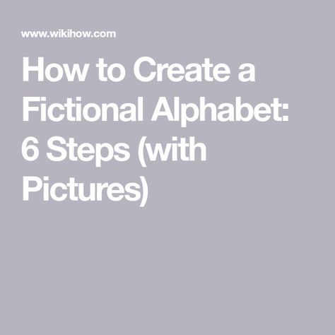 Creating Fictional Languages, How To Make A Fictional Language, How To Create A Language, How To Create A Fictional Language, Fictional Languages Alphabet, Secret Language Alphabet, Fictional Alphabet, Language Creation, Fictional Languages