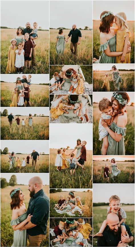 Winter Family Photography, Spring Family Pictures, Family Portrait Outfits, Summer Family Pictures, Family Photo Colors, Big Family Photos, Family Photoshoot Poses, Fall Family Portraits, Photos Winter