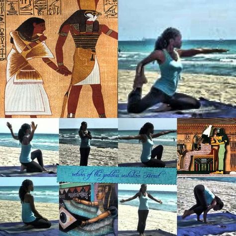 Kemetic yoga poses Kemetic Yoga Poses, African Poses, African Yoga, Egyptian Yoga, Kemetic Yoga, Yoga Techniques, Benefits Of Yoga, Tai Chi Chuan, Body Challenge