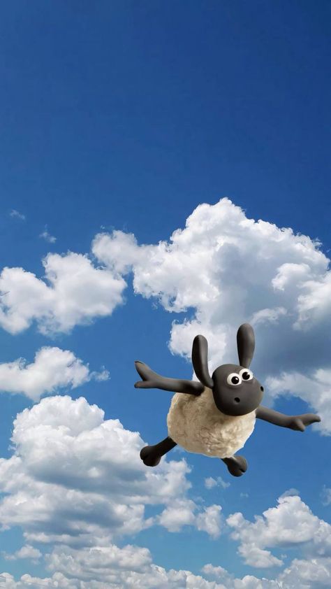 The Sky, Sheep, Blue