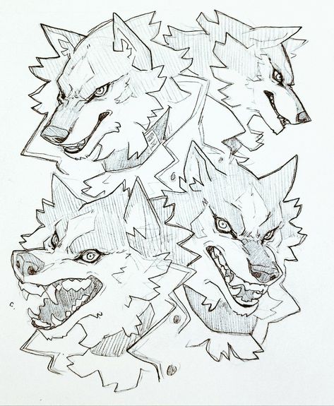 Wolf Face Drawing, Werewolf Drawing, Wolf Poses, Wolf Sketch, Canine Drawing, Face Drawing Reference, Werewolf Art, Doodle Art Drawing, Body Reference Drawing