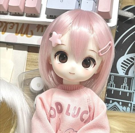 Bjd Dolls Girls, Kawaii Doll, Dream Doll, Living Dolls, Japanese Dolls, Anime Dolls, Discord Server, Pretty Dolls, Custom Dolls