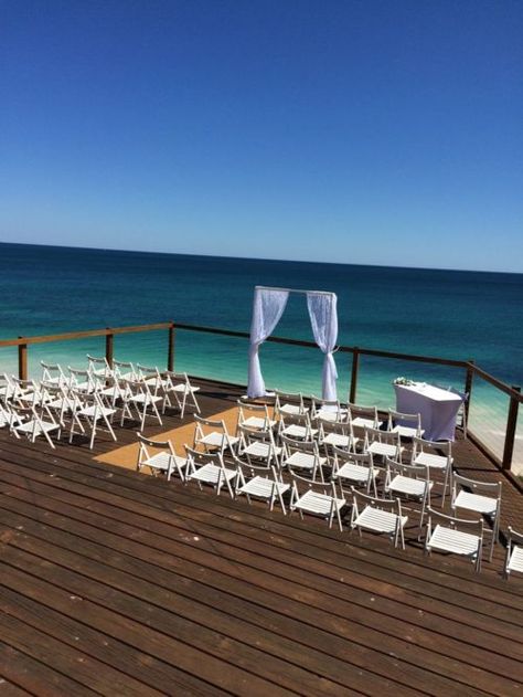 Australian Beach Wedding, Beach Deck Wedding, Weddings Australia, Deck Wedding, Beach Wedding Aisles, Beach Wedding Locations, Beach Wedding Centerpieces, Beach Theme Wedding Invitations, Jamaica Wedding