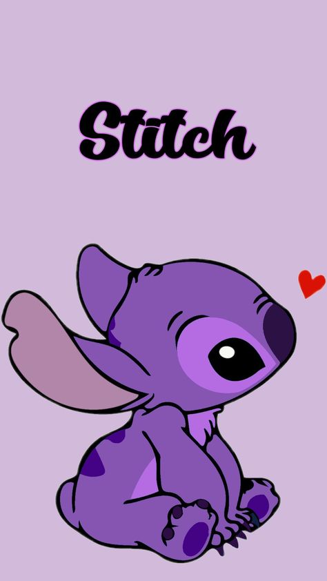 Purple, Stitch, Lilo and stitch Stitch Purple Wallpaper, Purple Stitch Wallpaper, Purple Things To Draw, Wallpaper Stitch, Purple Stitch, Stitch Coloring, Purple Cartoon, Stitch Wallpaper, Stitch App