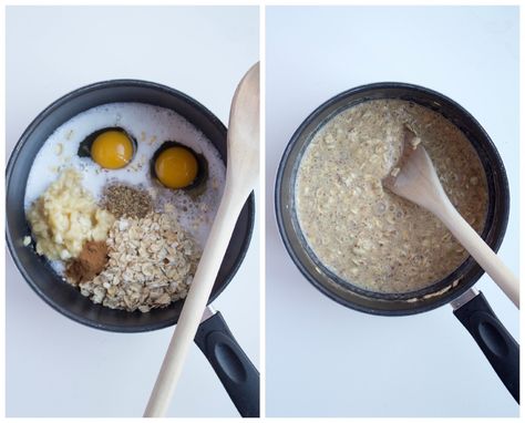 how to make high protein oatmeal High Protein Oatmeal, Oatmeal And Eggs, Happy Breakfast, Protein Oatmeal, Wakey Wakey, Breakfast Specials, Carob Chips, Raw Recipes, Break Fast