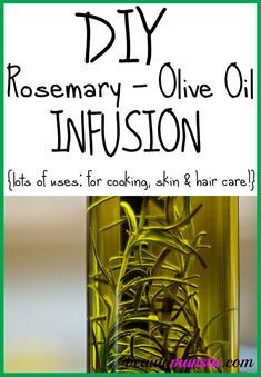 Infused Oil Recipes, Herb Infused Olive Oil, Rosemary For Hair, Rosemary Olive Oil, Natural Beauty Hacks, Coconut Oil Shampoo, Oil Infusion, Diy Coconut Oil, Olive Oil Hair