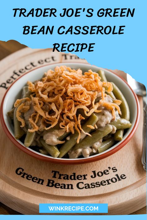 If you’re on the hunt for a dish that will wow your guests and bring a touch of comfort to your table, check out this Trader Joe’s Green Bean Casserole recipe. I recently had a version that truly impressed me, so I decided to recreate it with my own twist.

This Trader Joe’s Green Bean Casserole recipe isn’t just simple to make; it’s also a guaranteed crowd-pleaser. Christmas Green Beans, Green Bean Casserole Recipe, Green Bean Casserole Easy, Greenbean Casserole Recipe, Creamy Mushroom Sauce, Holiday Eating, Crispy Onions, Fresh Green Beans, Green Bean Recipes