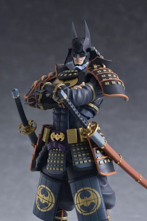 S.H. Figuarts Batman Ninja Official Images - The Fanboy SEO Ninja Action Figures, Batman Ninja, Samurai Artwork, Samurai Armor, Batman Wallpaper, Samurai Art, Christopher Nolan, Batman Joker, Batman Art