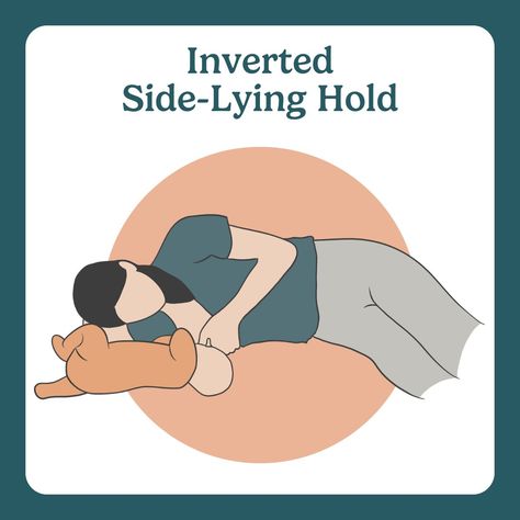 side-lying breastfeeding hold Breastfeeding Positions, What To Watch, One Sided, Your Head, Hold On, Siding, Benefits