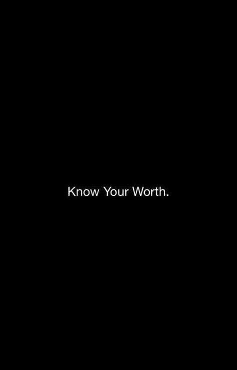 seriously I know girls who put up with things they shouldn't have to KNOW YOUR WORTH! Always Know Your Worth, Know Your Worth Quotes, Selfie Quotes, Respect Quotes, Inspirtional Quotes, Know Your Worth, Inspiring Thoughts, Worth Quotes, Quotes Short