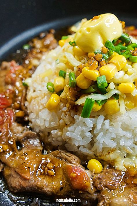 Make delicious Beef Pepper Rice from Pepper Lunch at home with this easy dupe recipe. Pepper Beef Rice, Pepper Lunch Recipe Japan, Pepper Lunch Restaurant, Pepper Lunch Recipe, Pepper Rice Recipe, Beef Pepper Rice, Beef Recepies, Char Siu Chicken, Peppered Beef