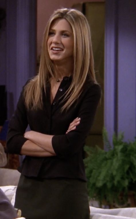 Estilo Rachel Green, Rachel Green Hair, Aniston Hair, Rachel Green Style, Jeniffer Aniston, Rachel Green Outfits, Jennifer Aniston Hair, No Offense, New Hair Do