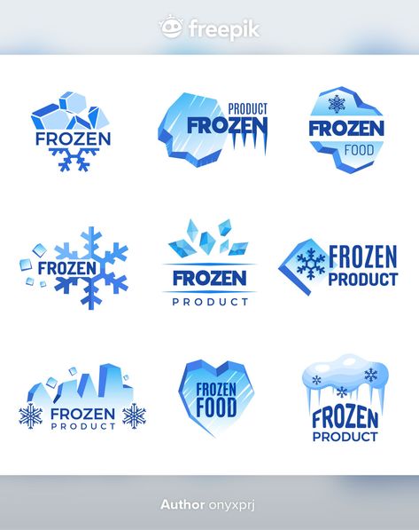 Hilight Covers Instagram Vintage, Frozen Illustration, Ice Vector, Ice Logo, Ice Cream Logo, Vector Symbols, Family Logo, Ice Cream Design, Bike Poster